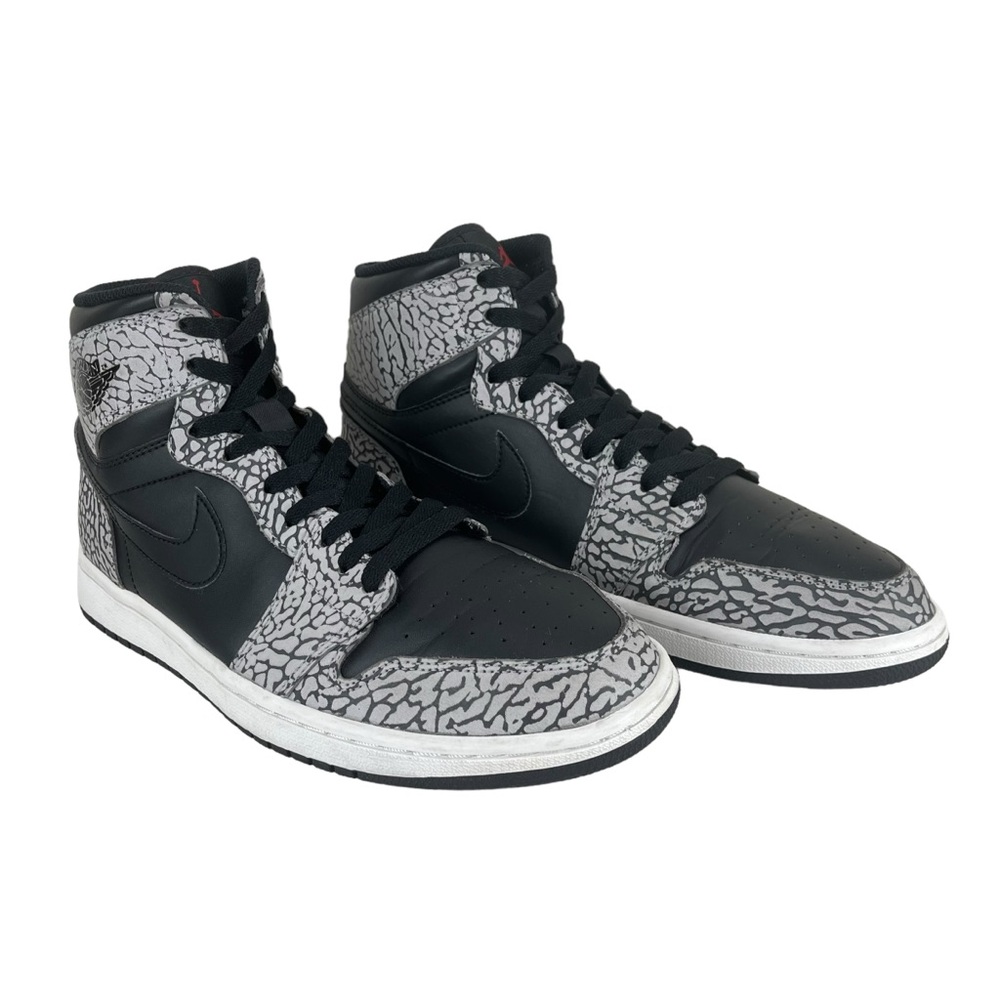 Nike Air Jordan 1 Retro High Black Elephant Men Size 10.5 839115 013 - Picture 6 of 11